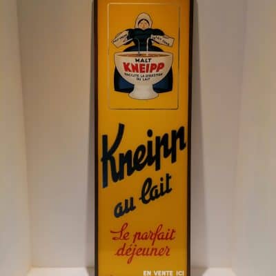 Plaque ancienne publicitaire publicité vintage MALT Kneipp - Brocante - Castres - Tarn