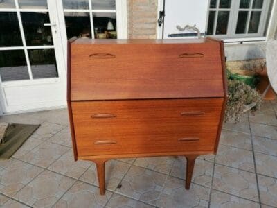 face du meuble scandinave vintage années 60 en teck brocante castres a vendre