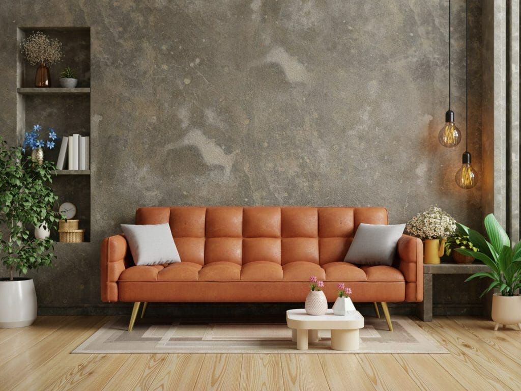 Un espace cosy aux couleurs industrielles et vintage