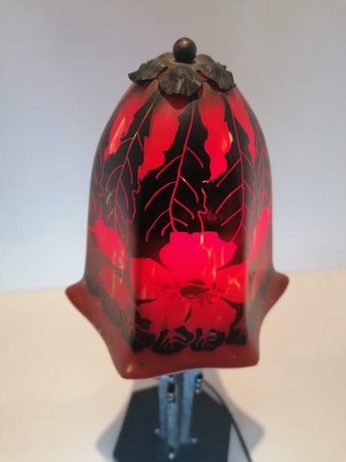 Lampe de table Art Déco vintage.